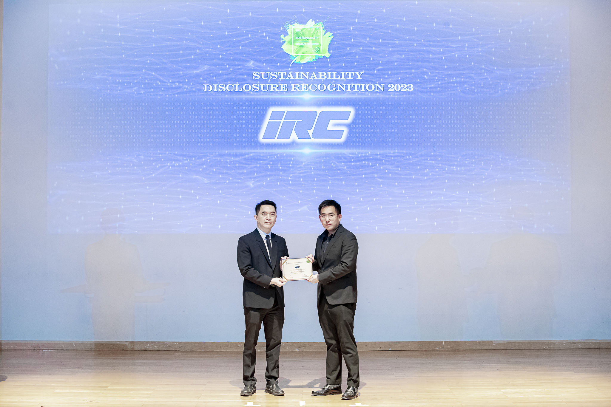 IRC ได้รับรางวัล “Sustainability Disclosure Recognition” ประจำปี 2566 จากสถาบันไทยพัฒน์